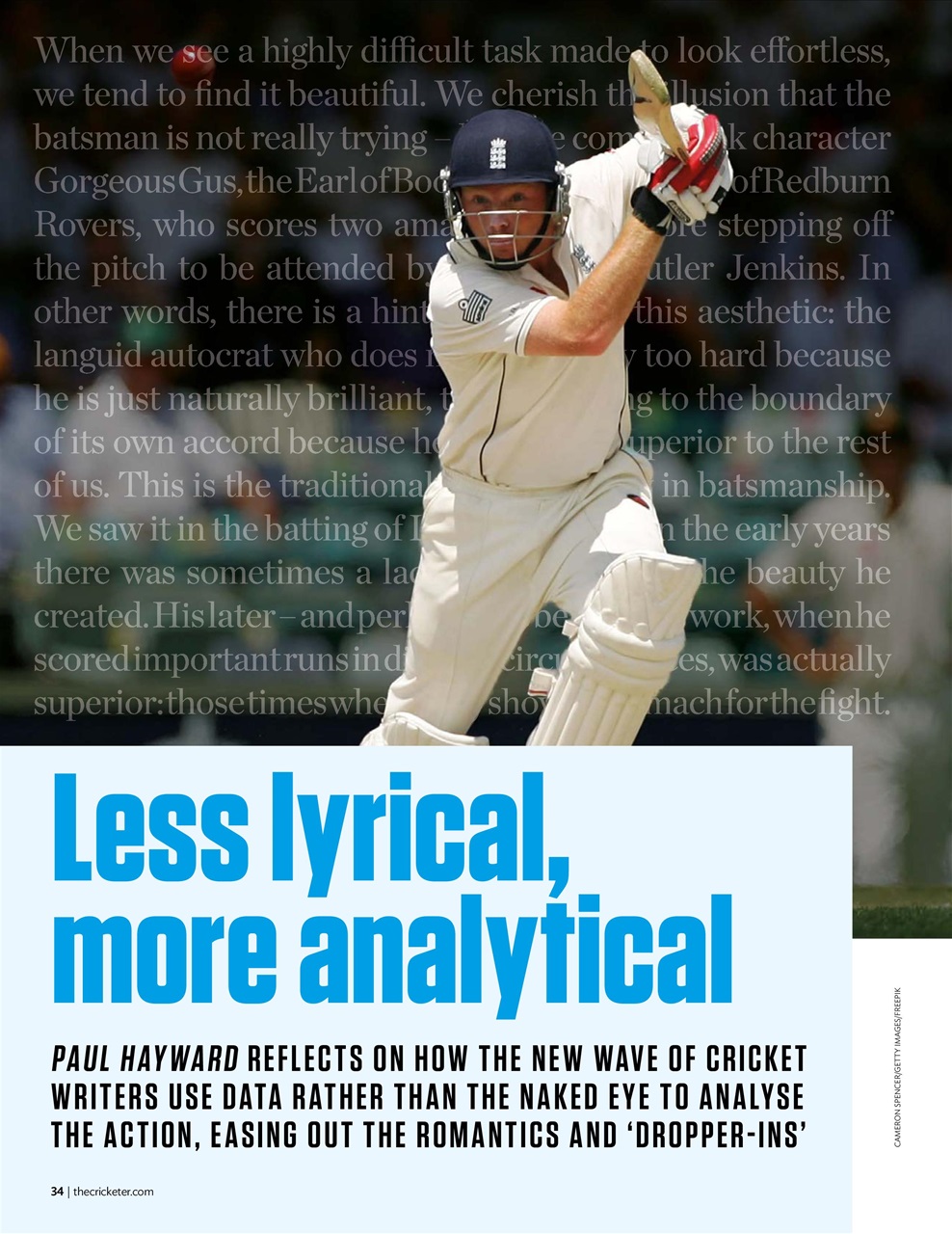 The Cricketer Magazine Preview Pages