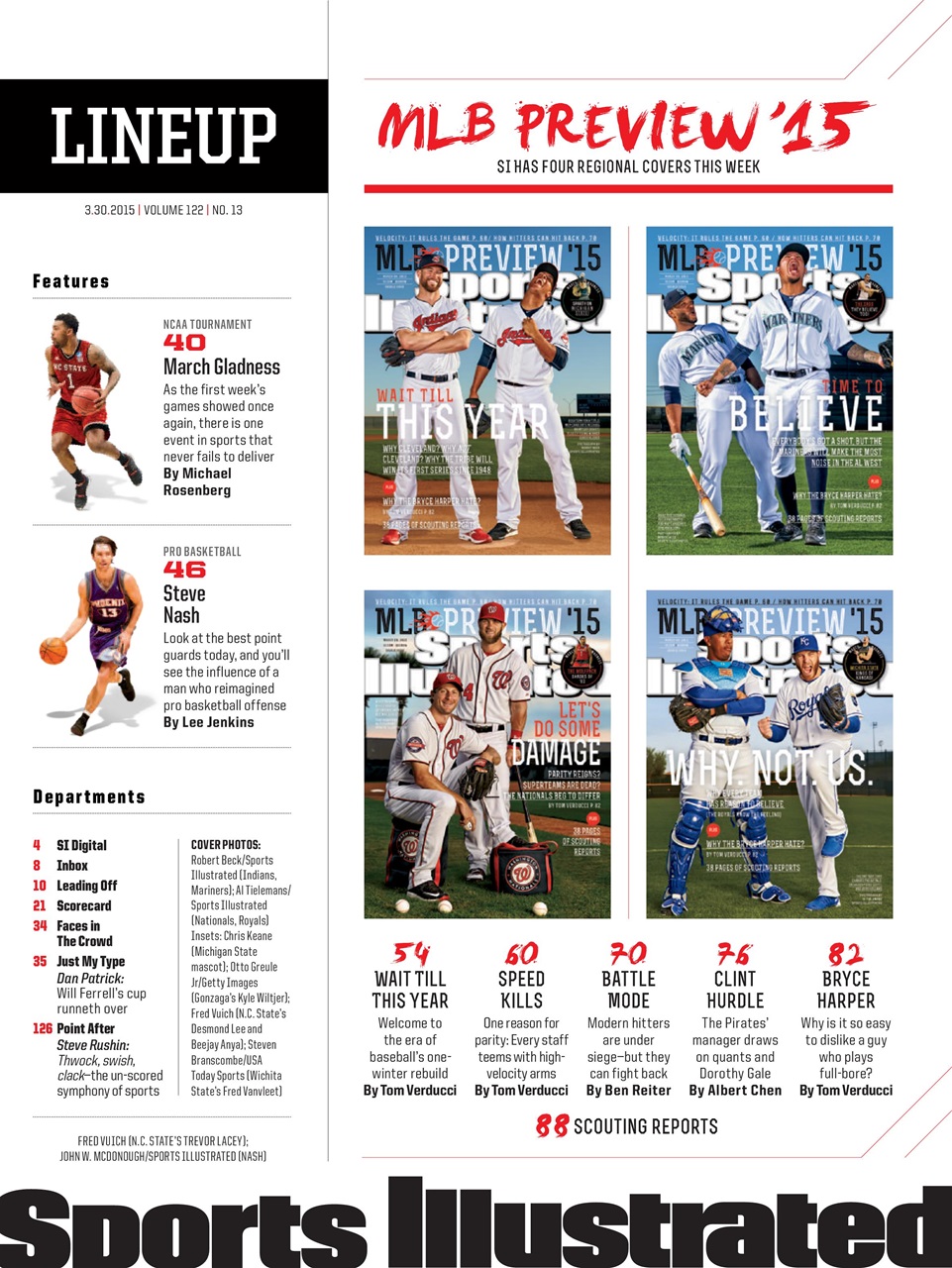 Sports Illustrated Preview Pages