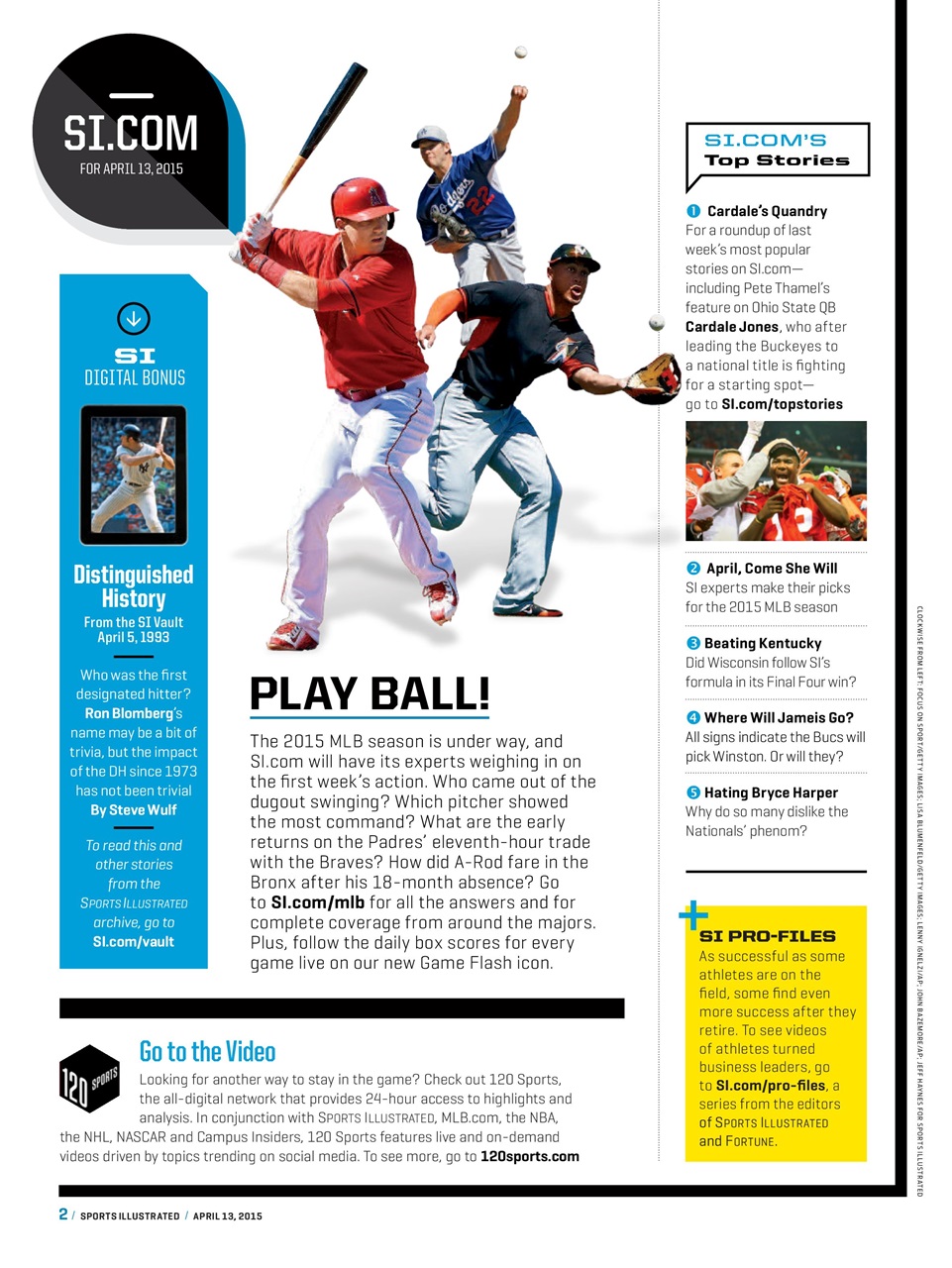 Sports Illustrated Preview Pages