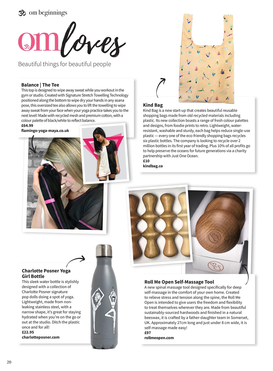 OM Yoga Magazine Preview Pages