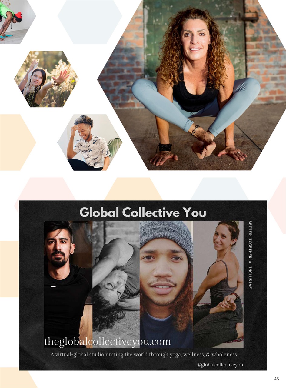 OM Yoga Magazine Preview Pages