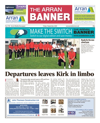 Arran Banner issue 04 September 2020