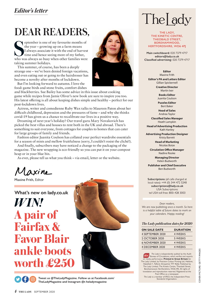 The Lady Preview Pages