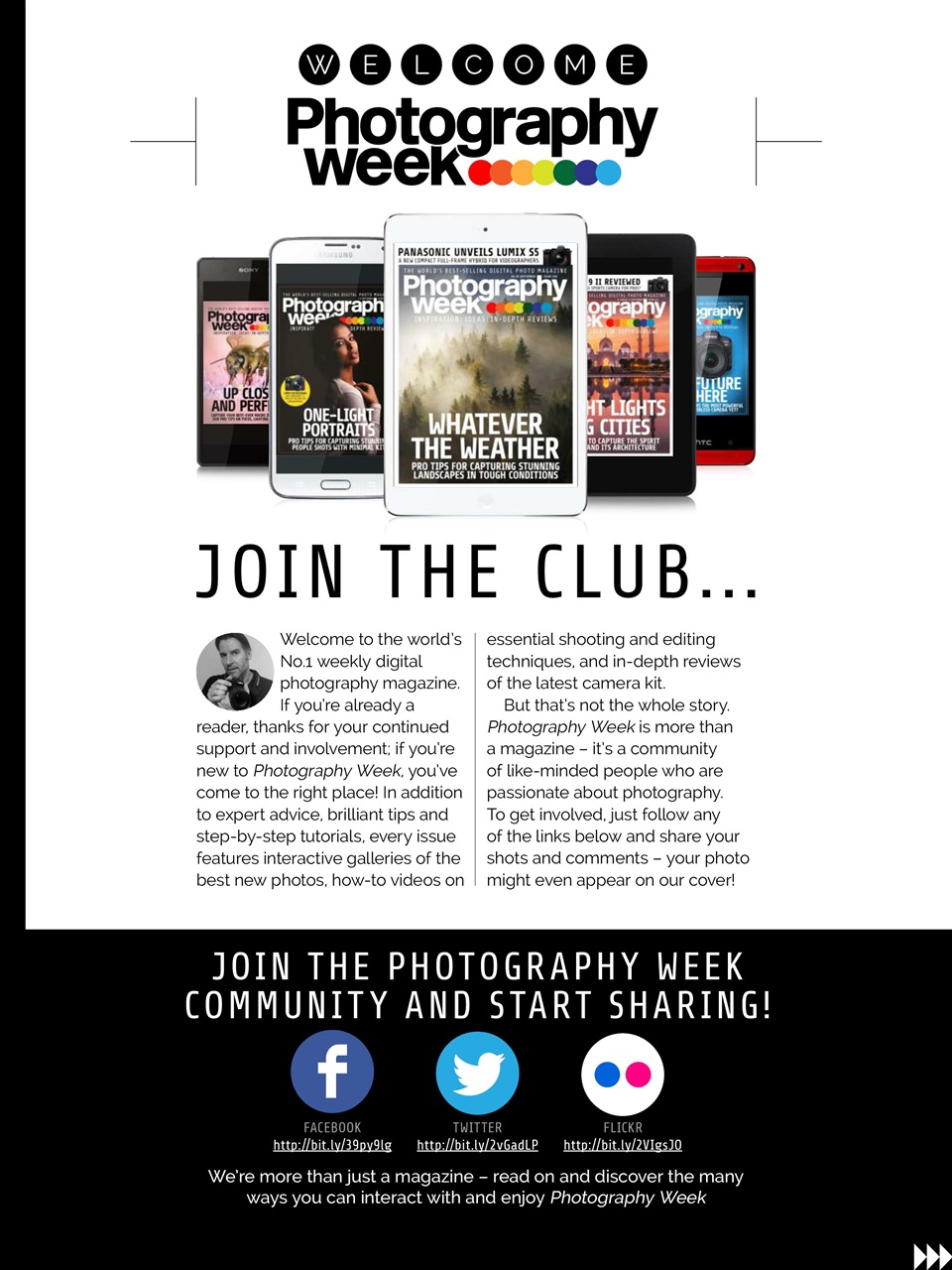 Photography Week Preview Pages