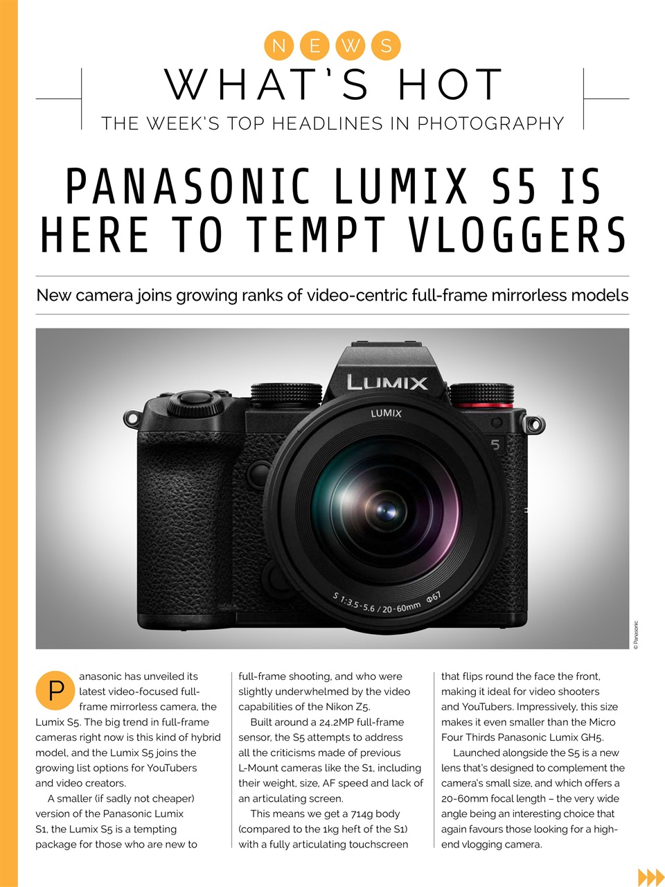 Photography Week Preview Pages