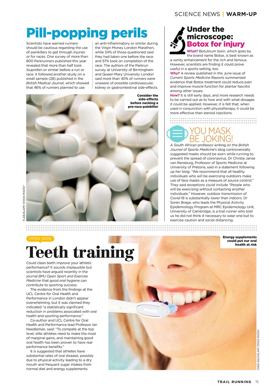 Trail Running Preview Pages