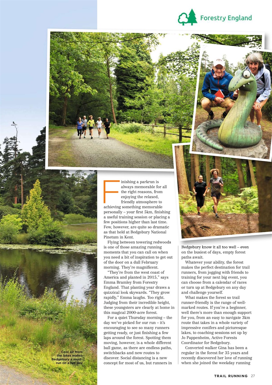 Trail Running Preview Pages