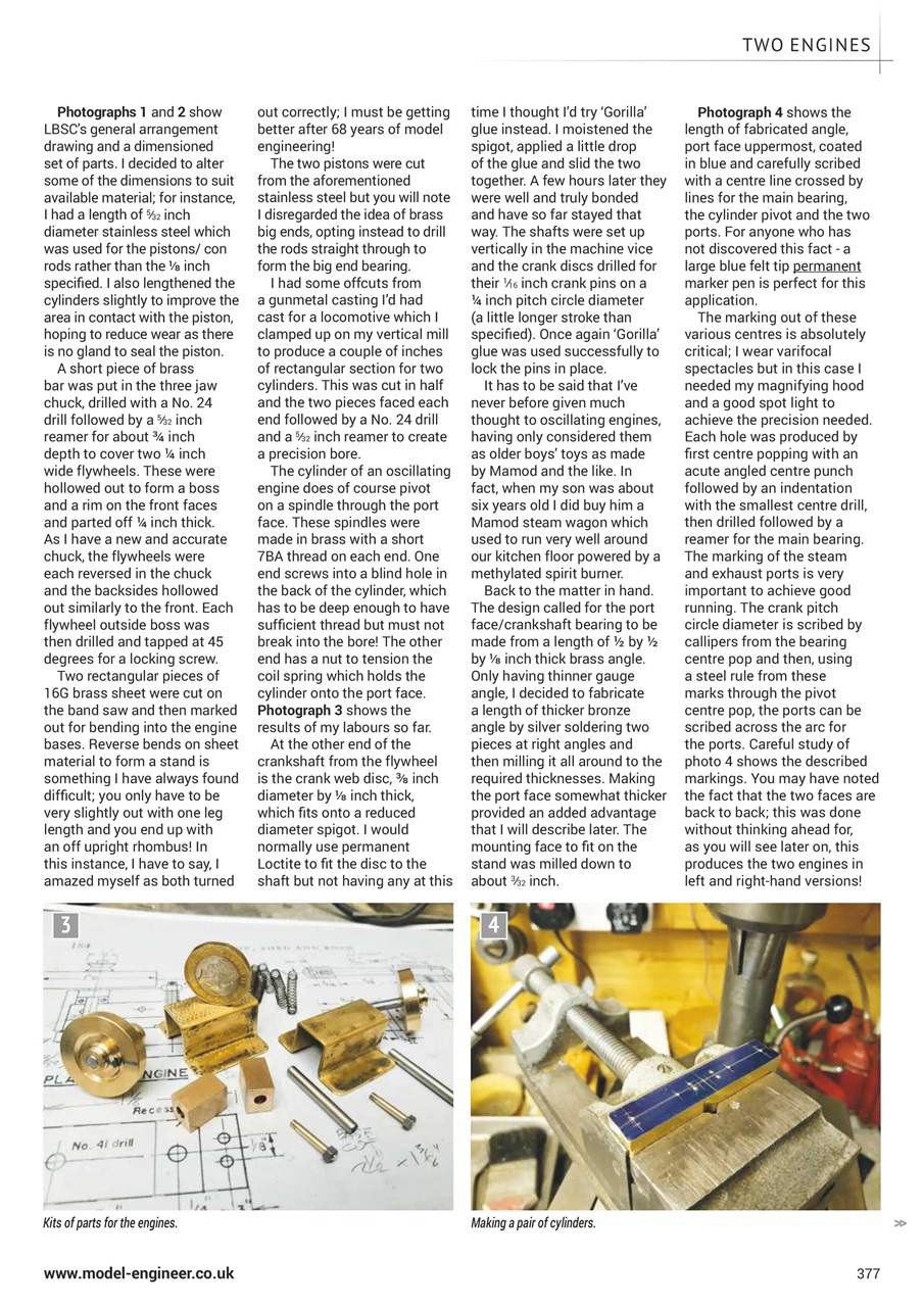 Model Engineer Preview Pages