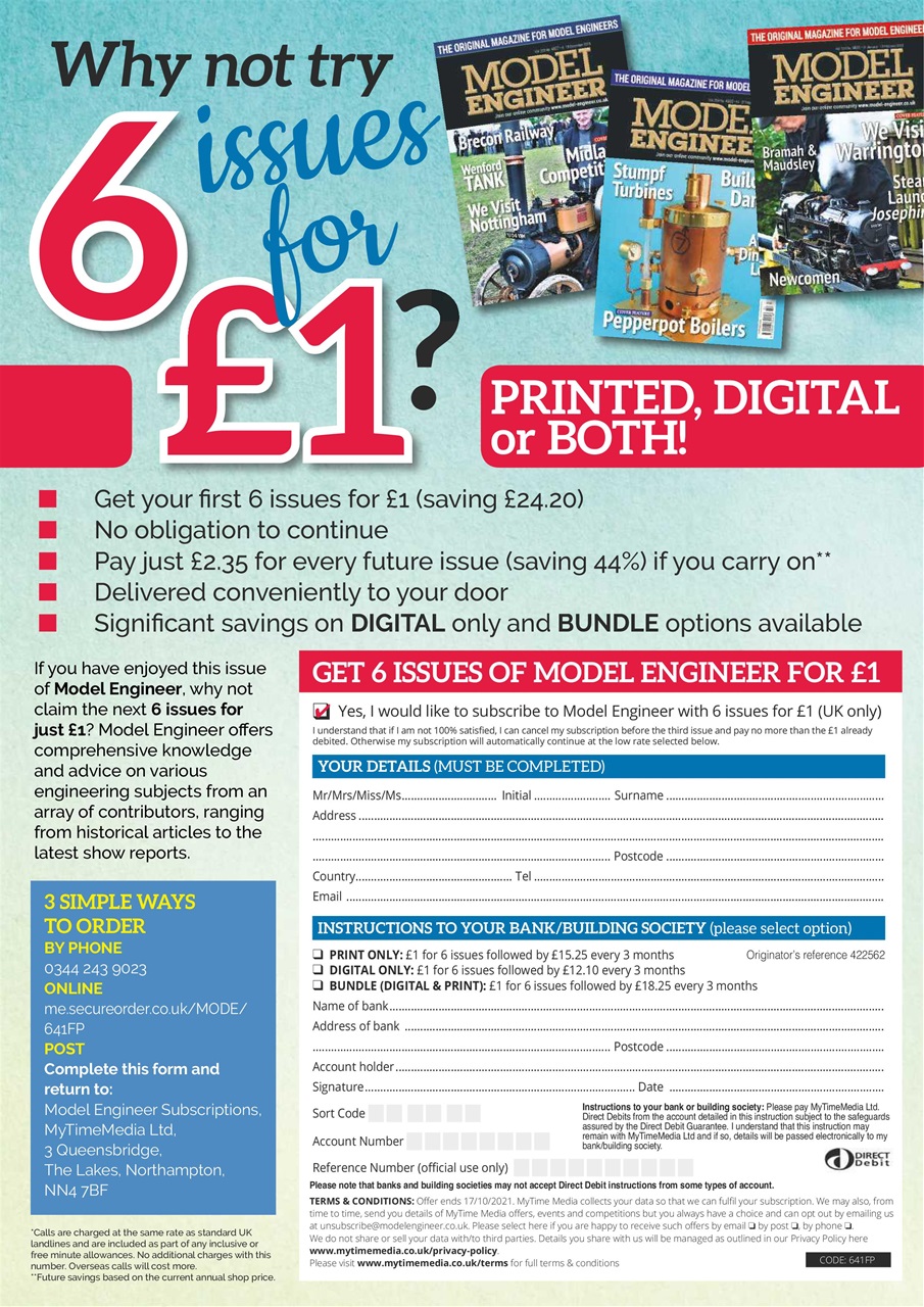 Model Engineer Preview Pages