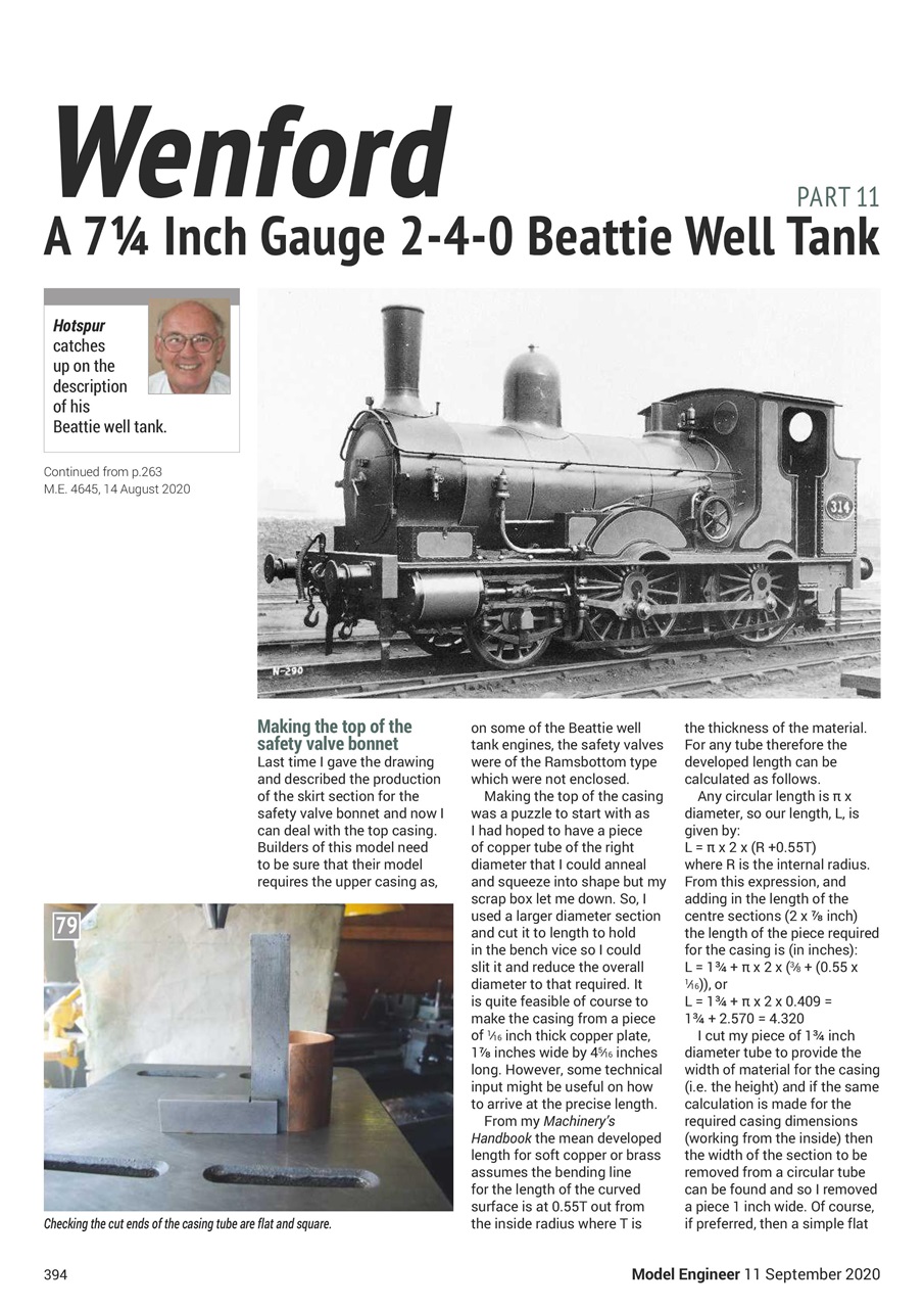 Model Engineer Preview Pages