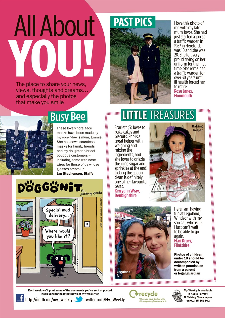 My Weekly Preview Pages