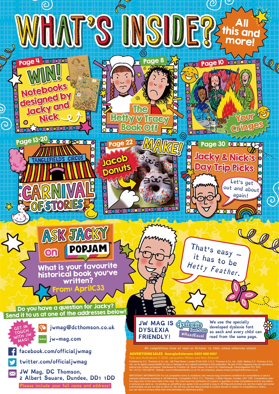 Jacqueline Wilson Preview Pages