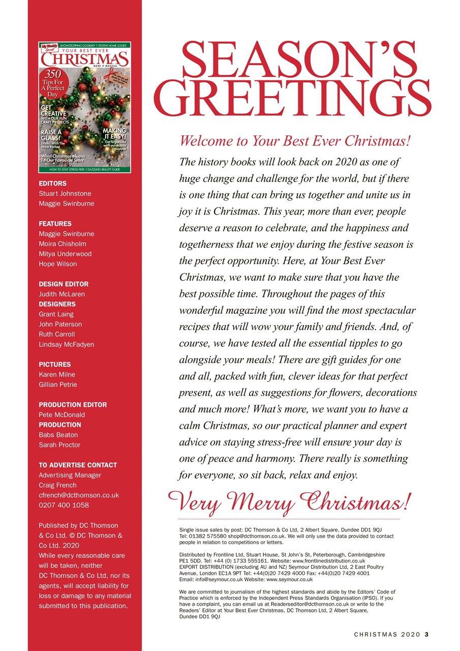 My Weekly Special Preview Pages