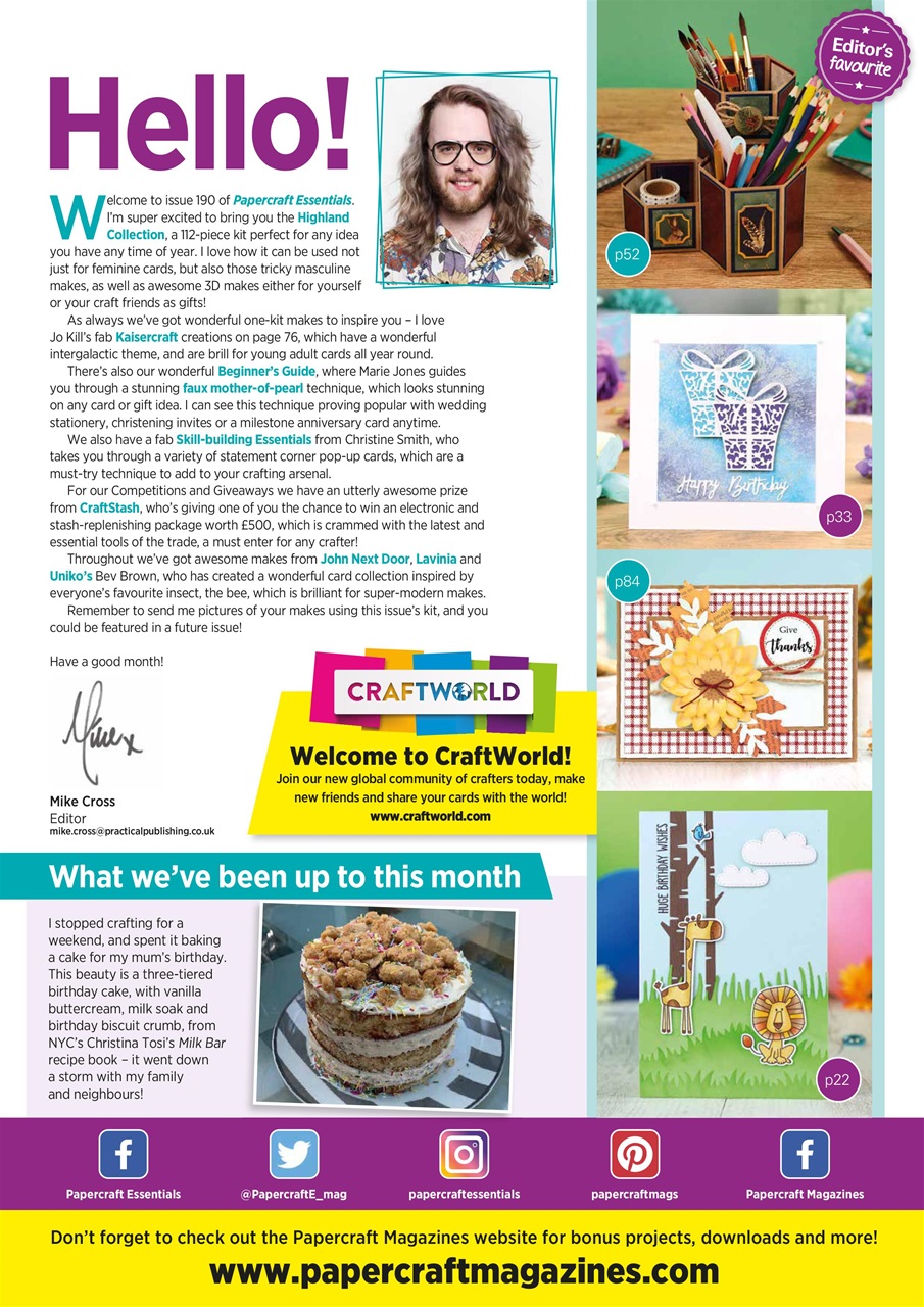 Papercraft Essentials Preview Pages