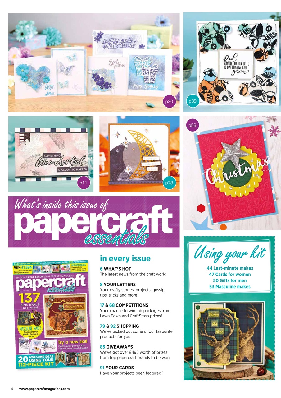 Papercraft Essentials Preview Pages