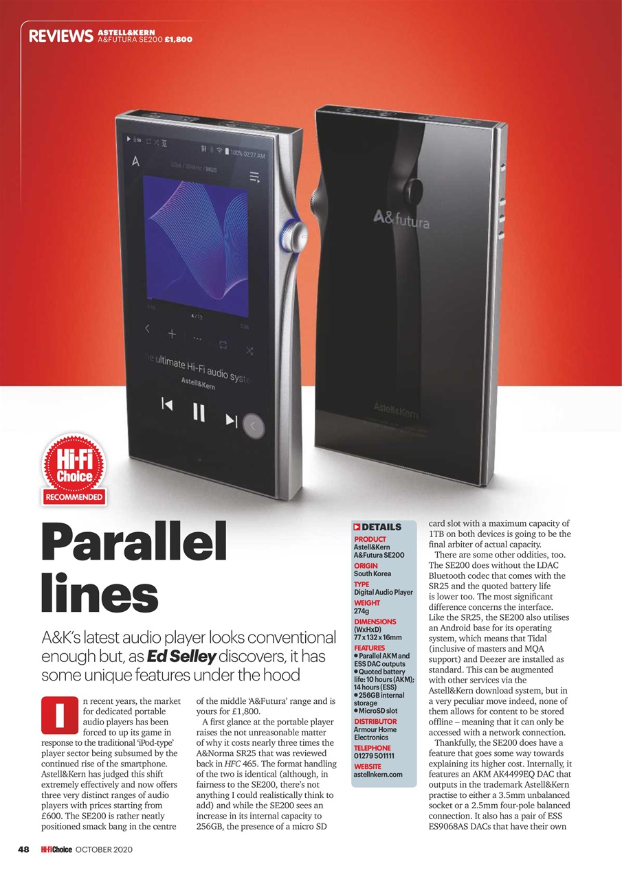 Hi-Fi Choice Preview Pages
