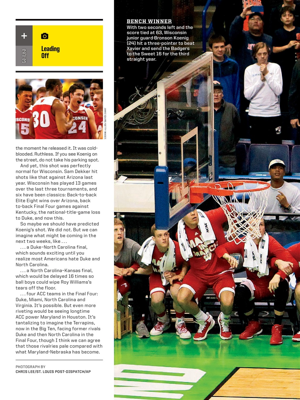 Sports Illustrated Preview Pages