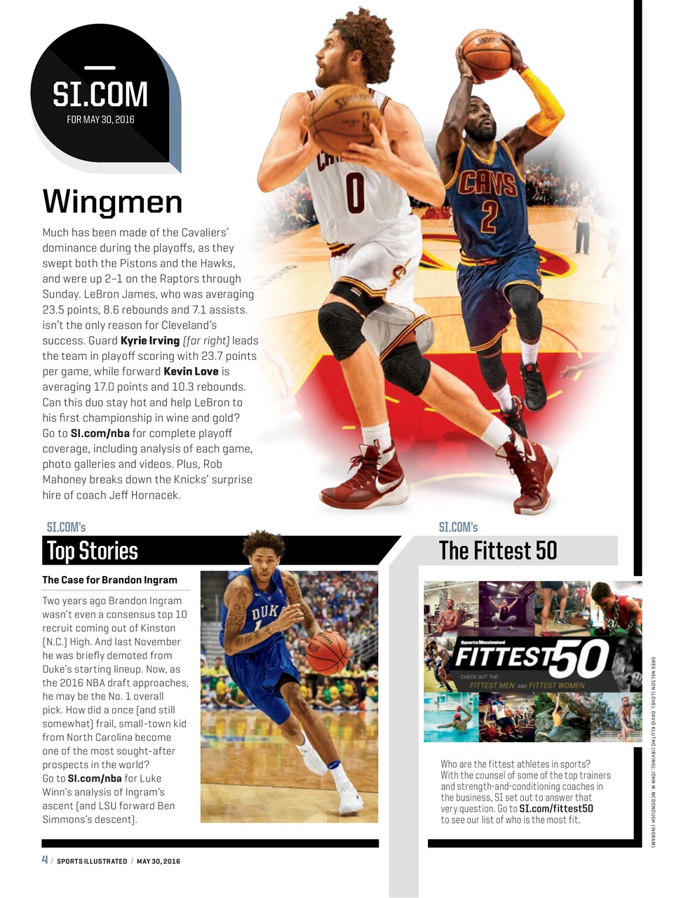 Sports Illustrated Preview Pages