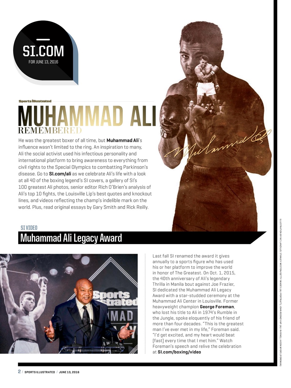 Sports Illustrated Preview Pages