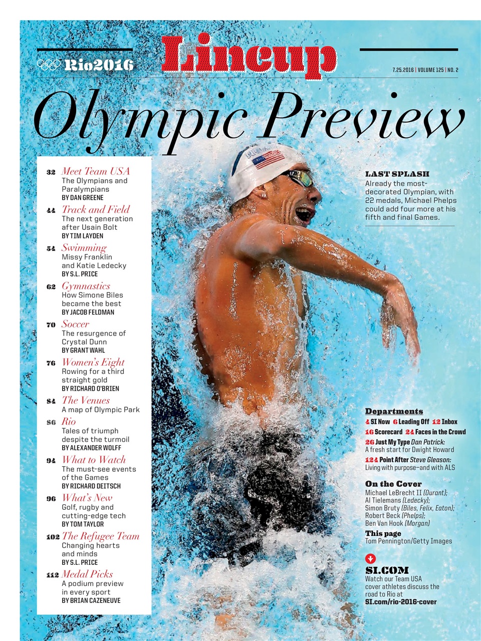 Sports Illustrated Preview Pages