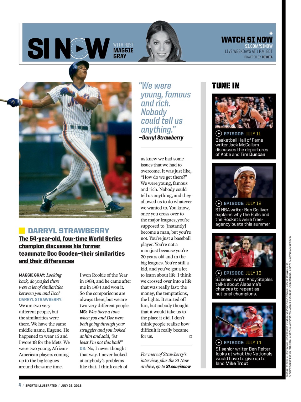 Sports Illustrated Preview Pages
