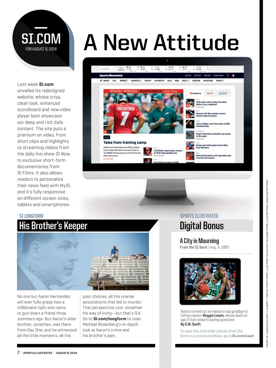 Sports Illustrated Preview Pages