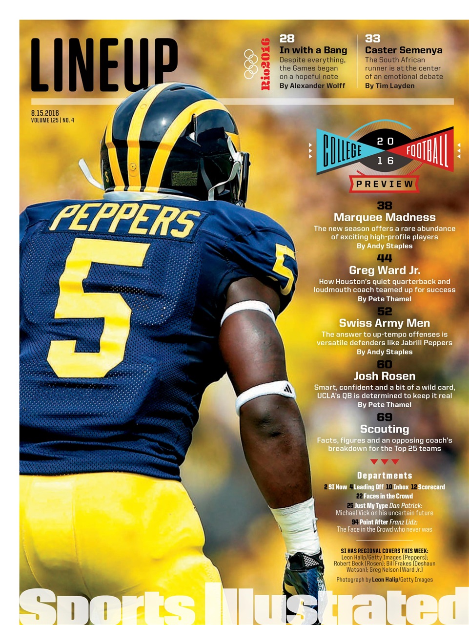 Sports Illustrated Preview Pages