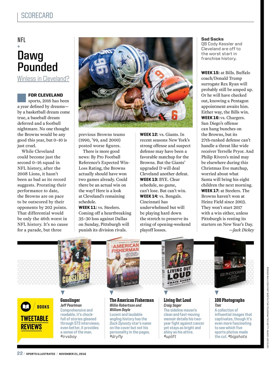 Sports Illustrated Preview Pages