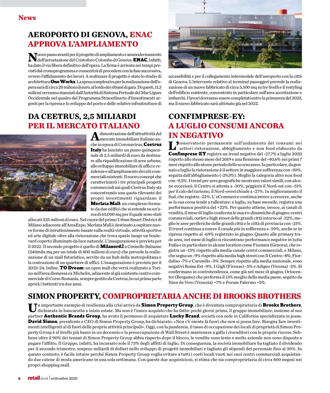 Retail&food Preview Pages