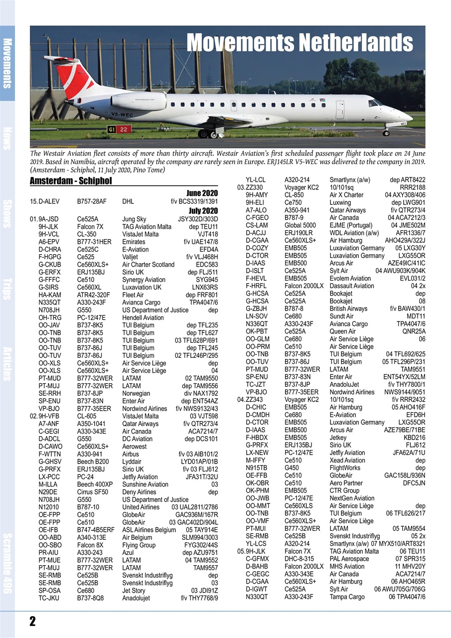 Scramble Magazine Preview Pages