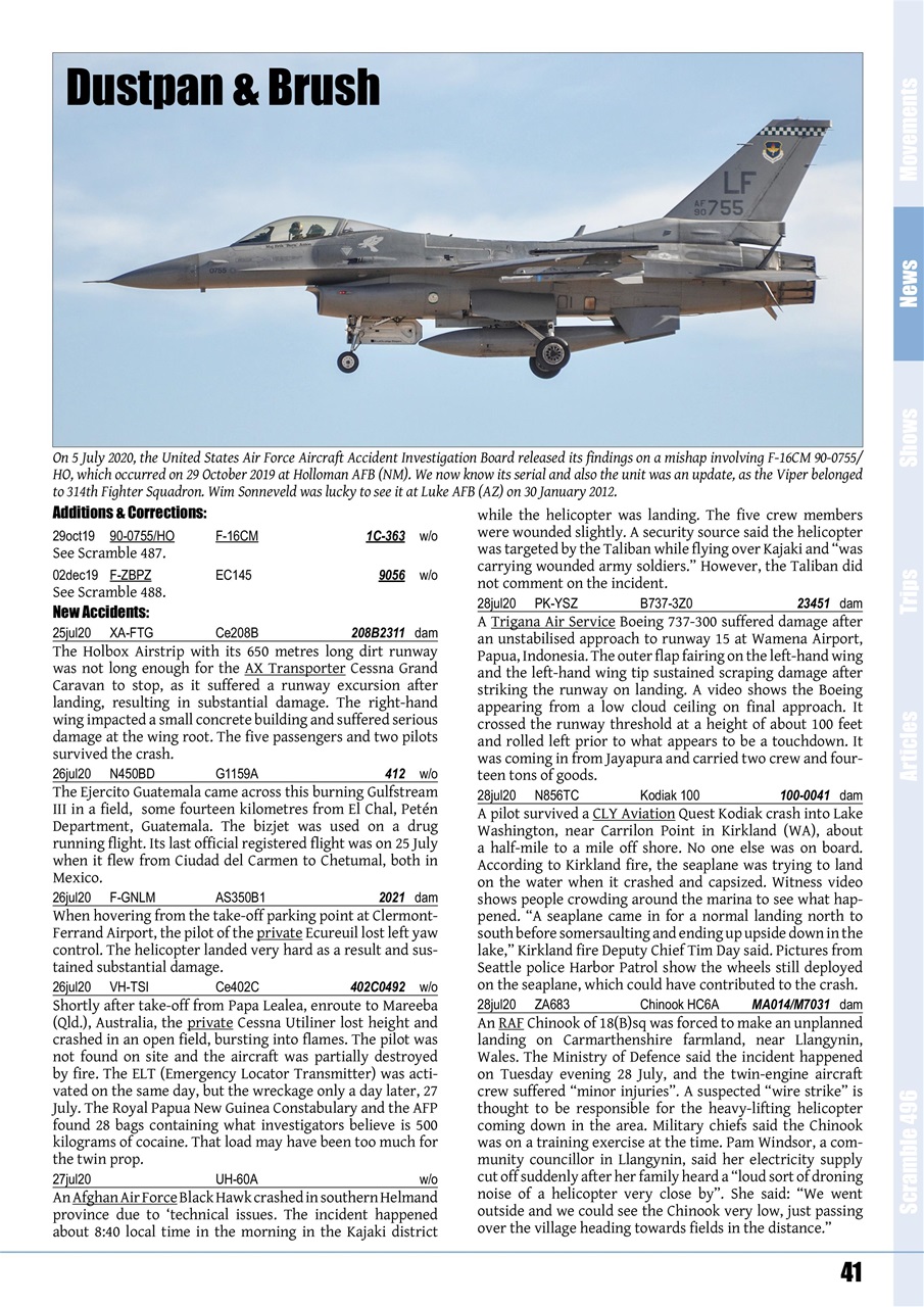 Scramble Magazine Preview Pages