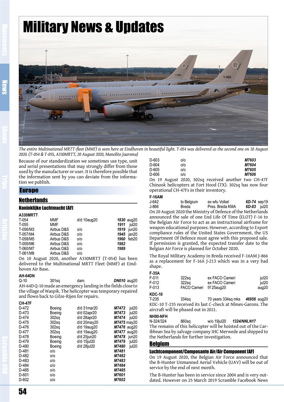 Scramble Magazine Preview Pages