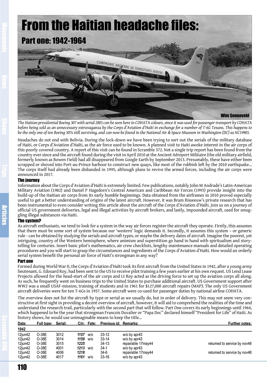 Scramble Magazine Preview Pages