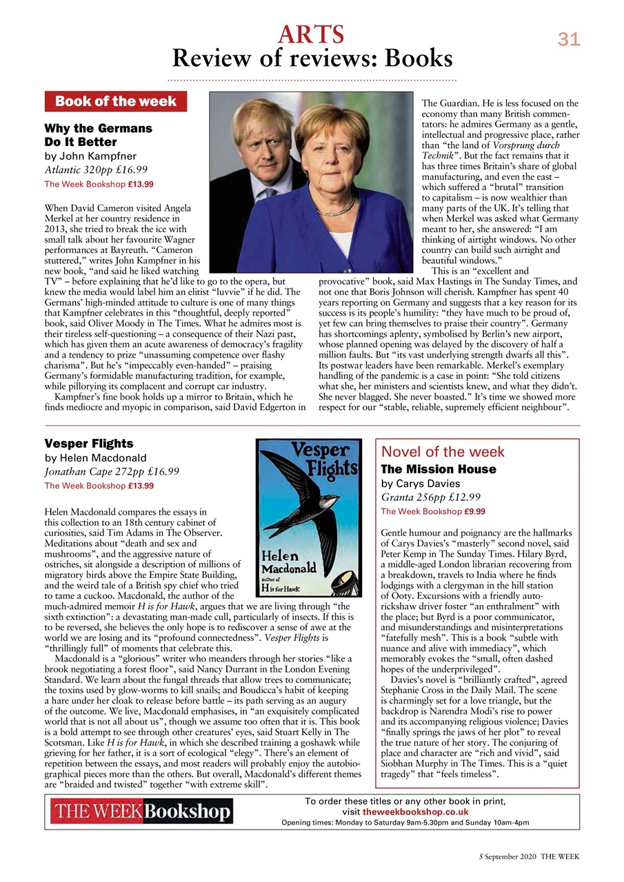 The Week Preview Pages