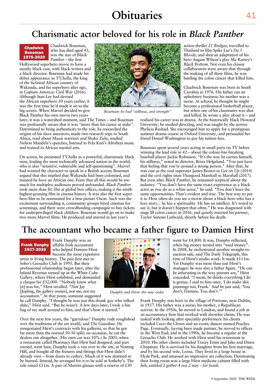 The Week Preview Pages