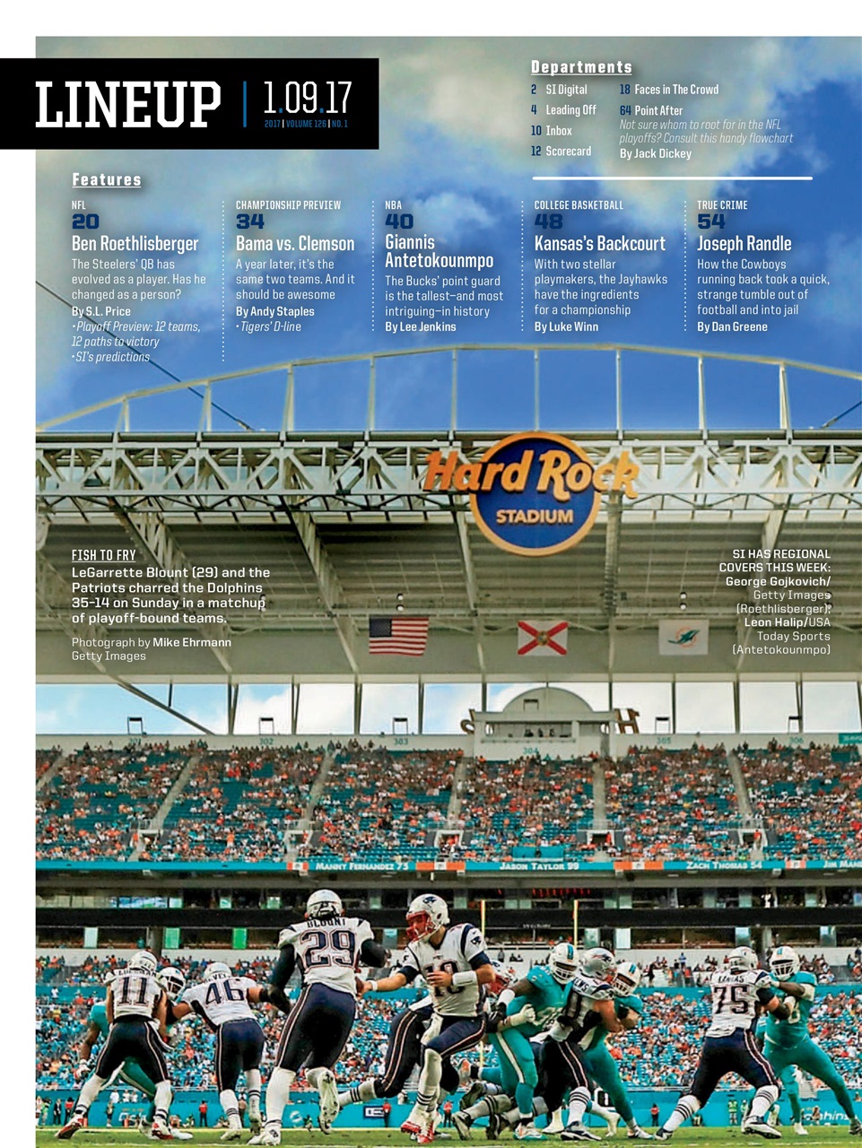 Sports Illustrated Preview Pages