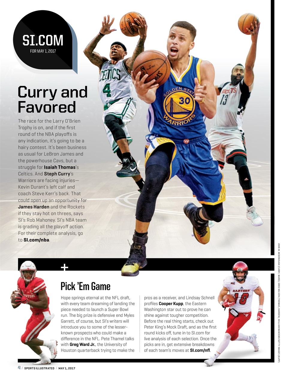 Sports Illustrated Preview Pages