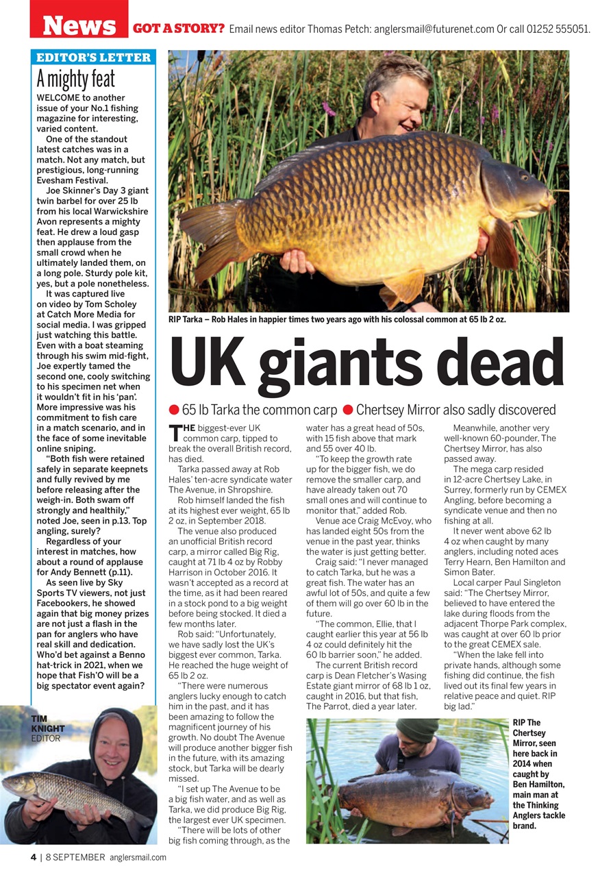 Anglers Mail Preview Pages