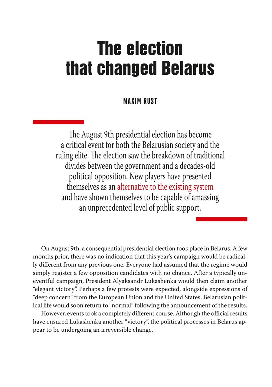 New Eastern Europe Preview Pages