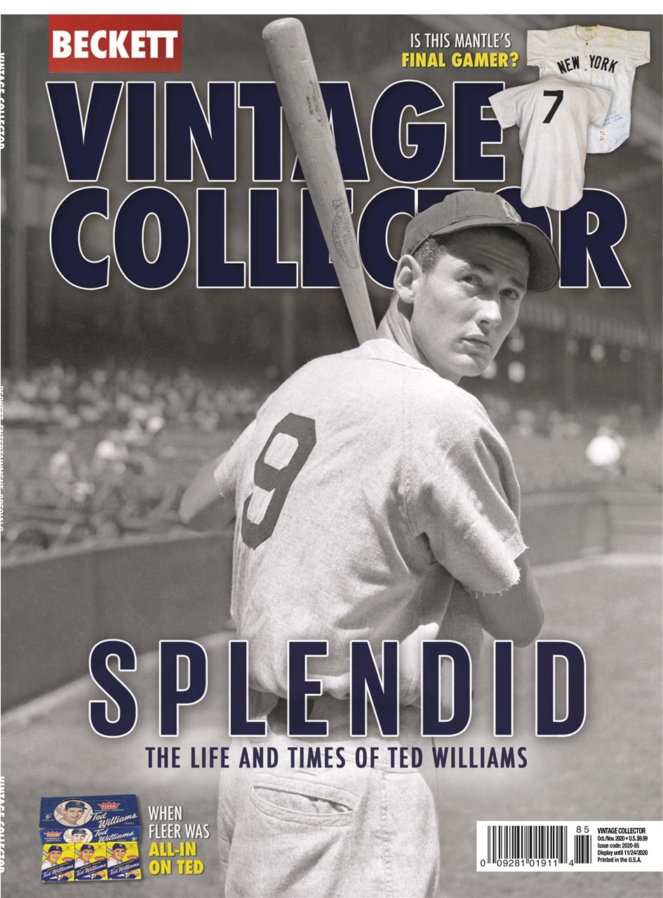 Beckett Vintage Collector Magazine Preview Pages