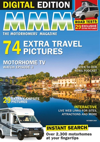 MMM magazine issue Tempting Tours - October 2020