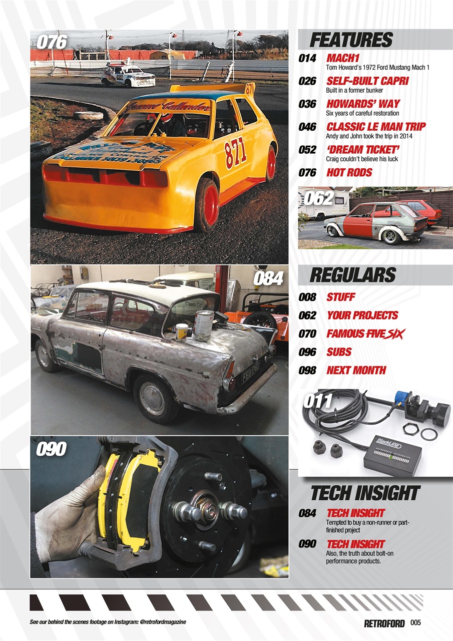 Retro Ford Preview Pages