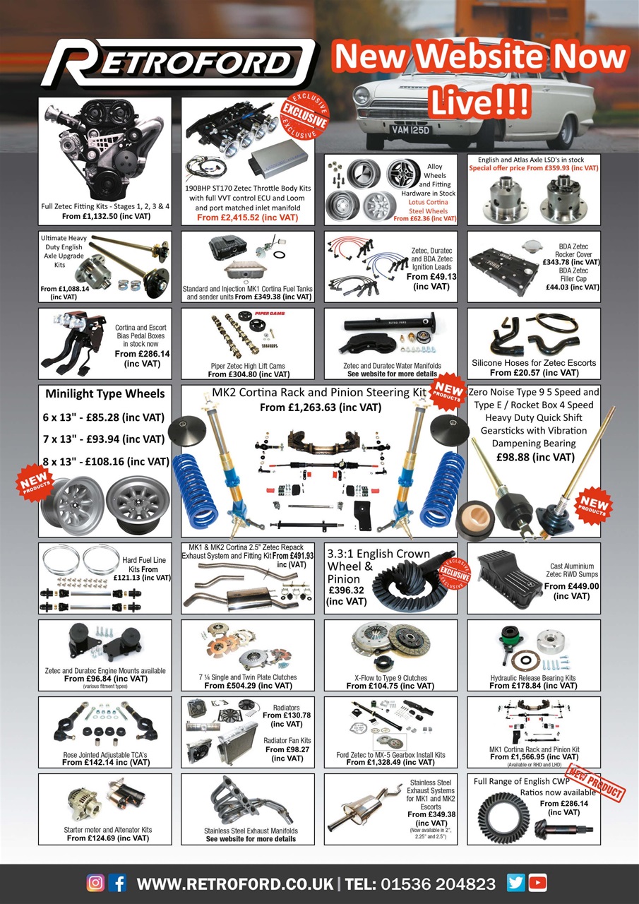 Retro Ford Preview Pages