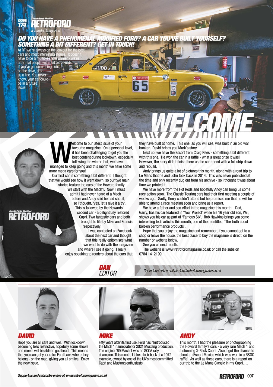 Retro Ford Preview Pages