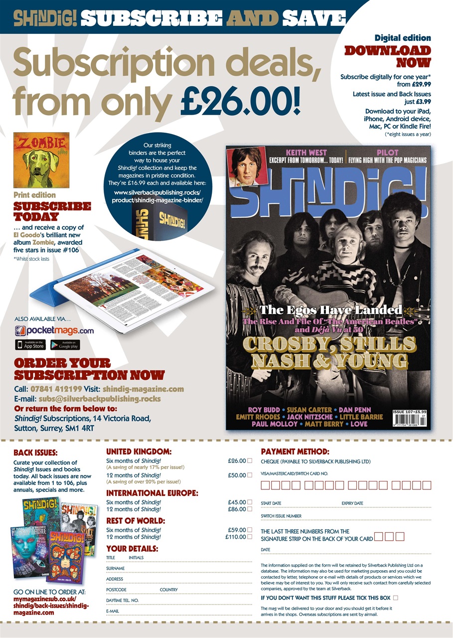 Shindig! Preview Pages