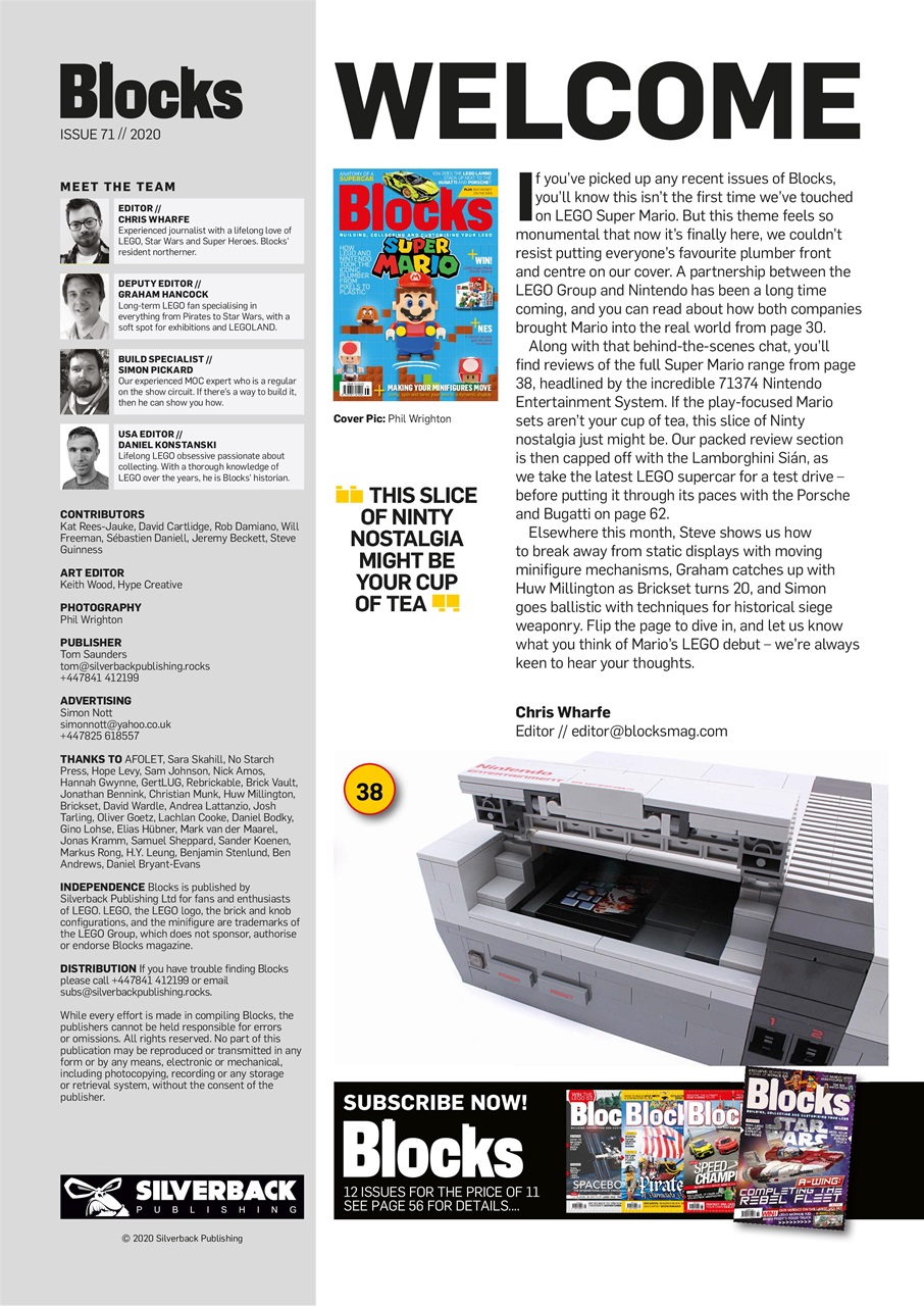 Blocks Magazine Preview Pages