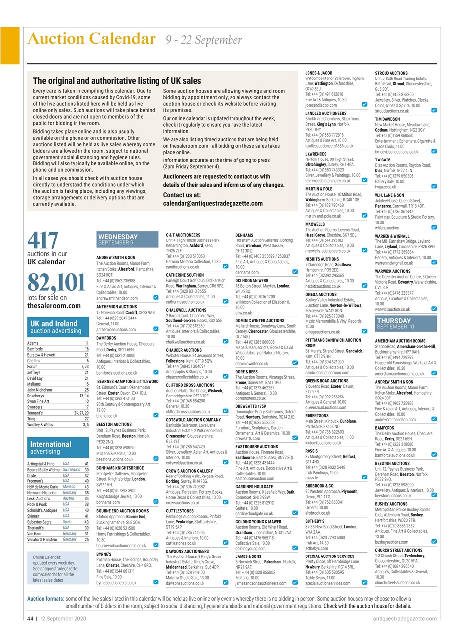 Antiques Trade Gazette Preview Pages