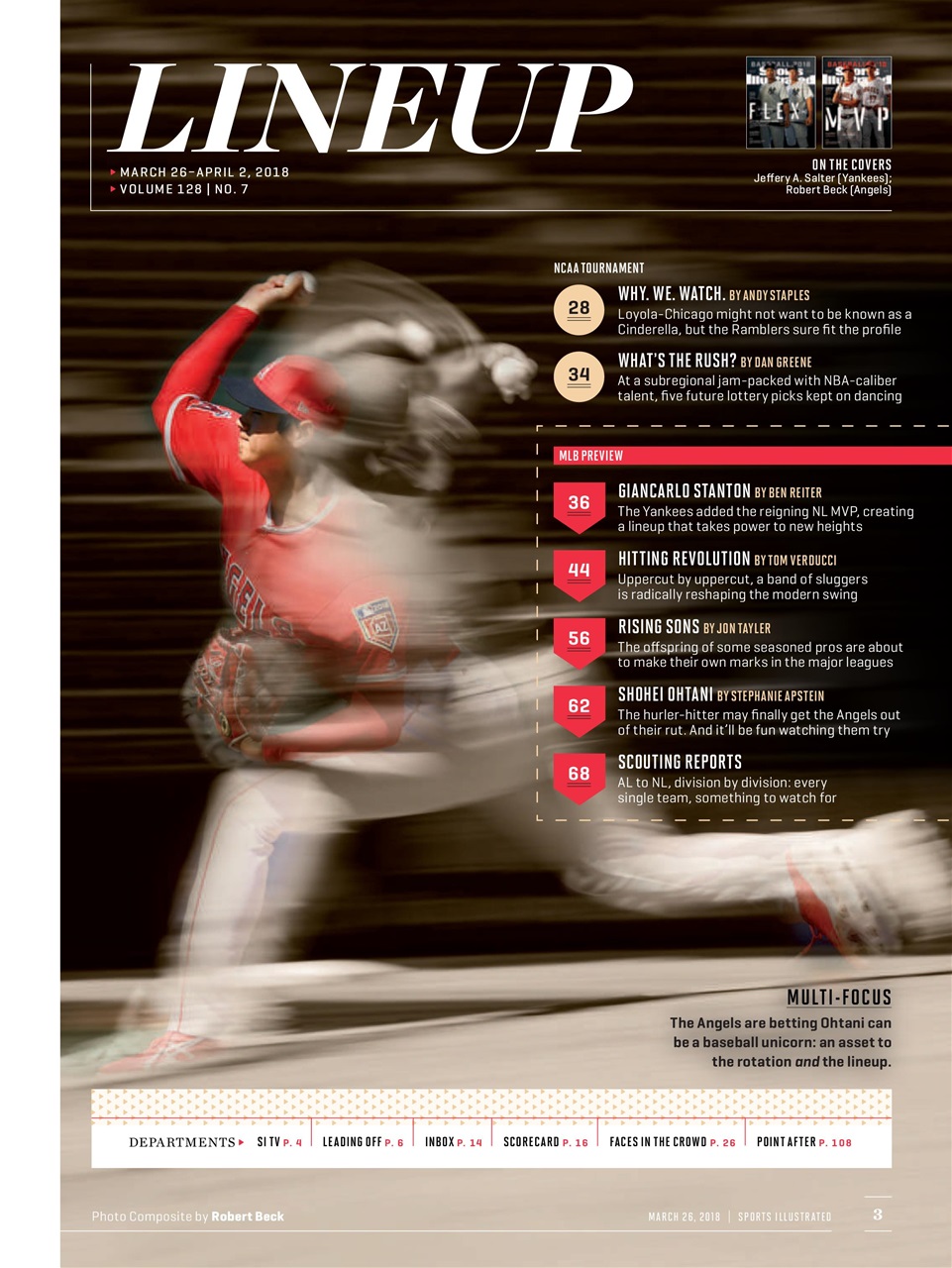 Sports Illustrated Preview Pages