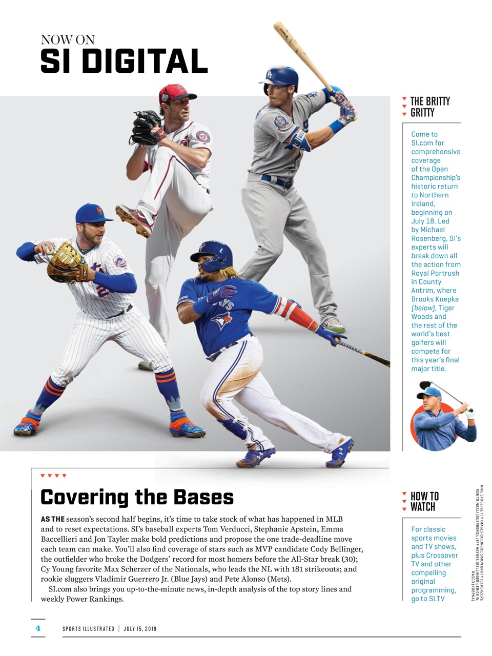 Sports Illustrated Preview Pages