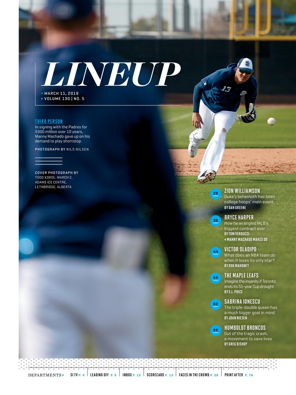 Sports Illustrated Preview Pages